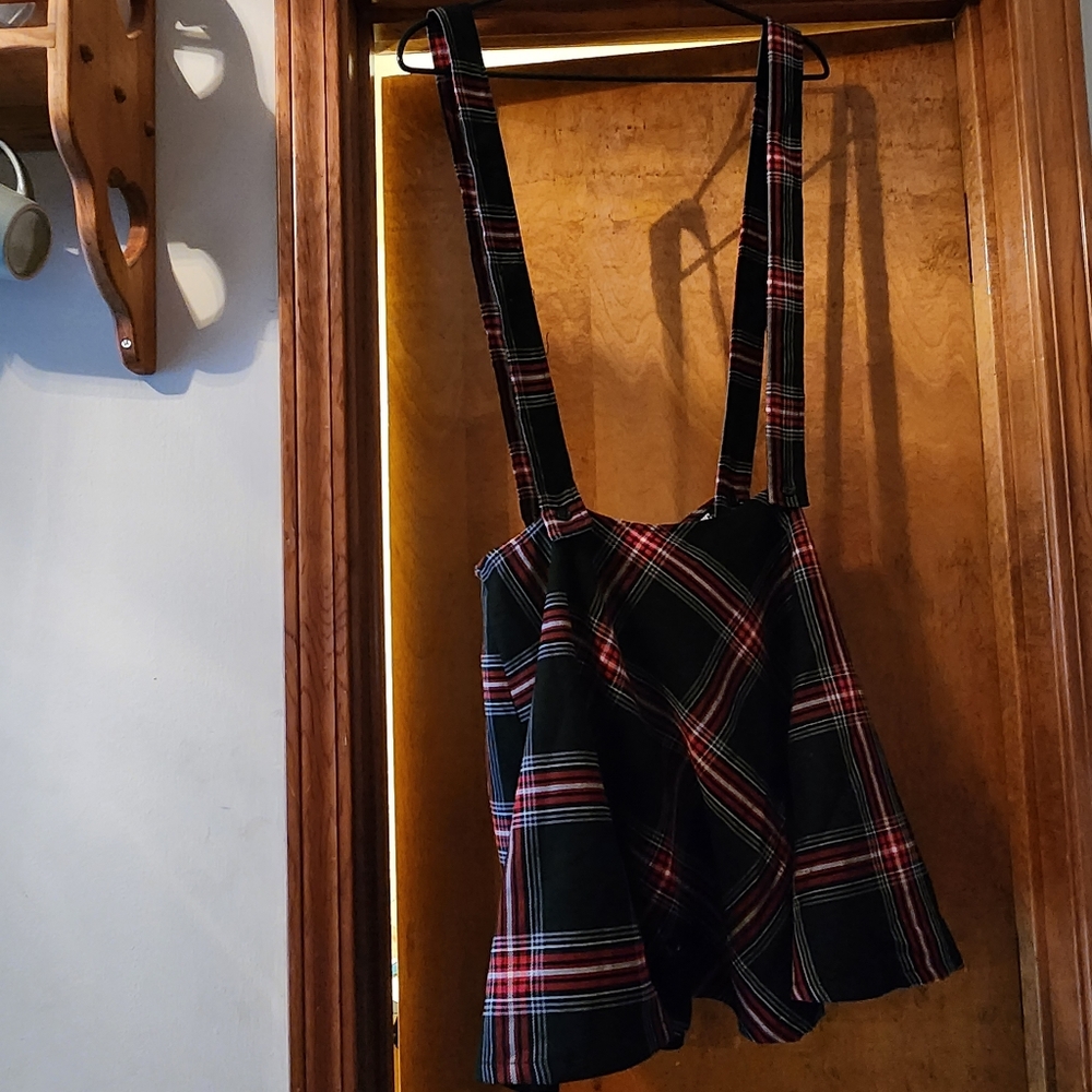 Gothic Plaid skirt